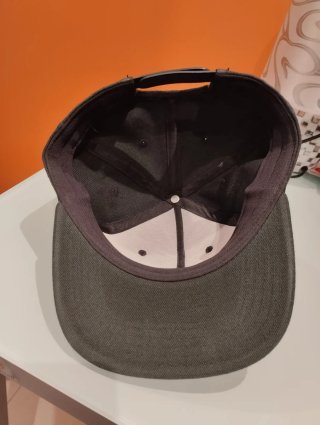 Gorra Real Madrid Negra y Plateada
