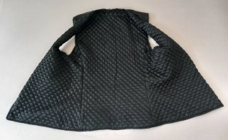 Abrigo de piel American Leathers y chaleco negro