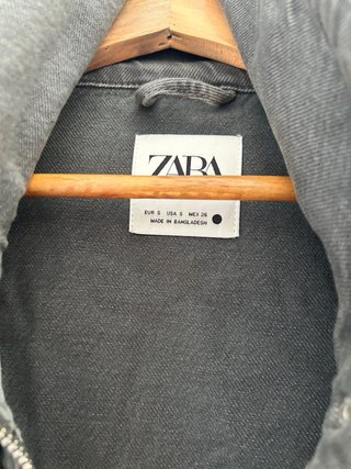Chaqueta Zara Gris streetwear