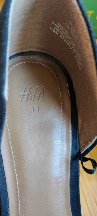 Zapatos tacón H&M negros
