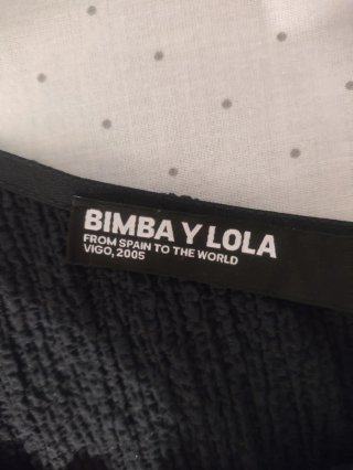 Vestido Bimba y Lola negro