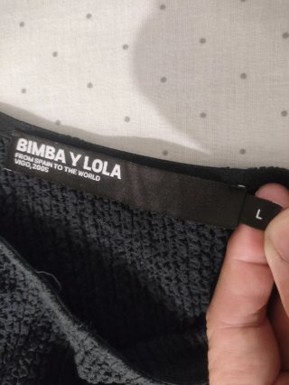 Vestido Bimba y Lola negro