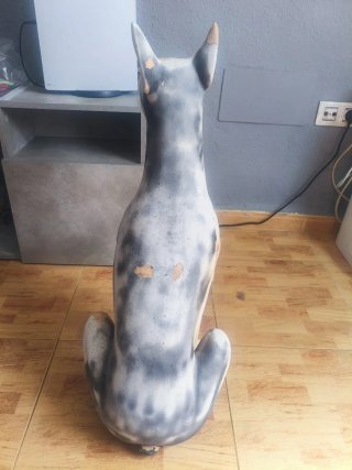 Escultura Perro Vintage 70cm