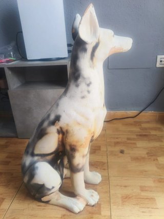 Escultura Perro Vintage 70cm