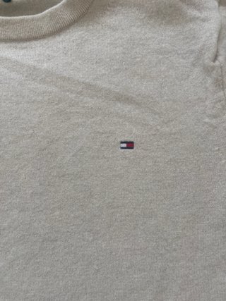 Jersey Tommy Hilfiger Algodón Beige