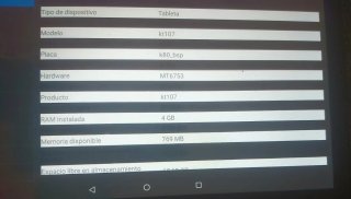Tablet  10.1 pulgadas Negra .Genérica OEM