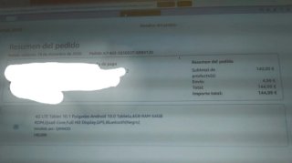 Tablet  10.1 pulgadas Negra .Genérica OEM