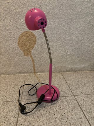 Lámpara Escritorio Rosa Flexible