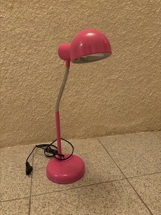 Lámpara Escritorio Rosa Flexible