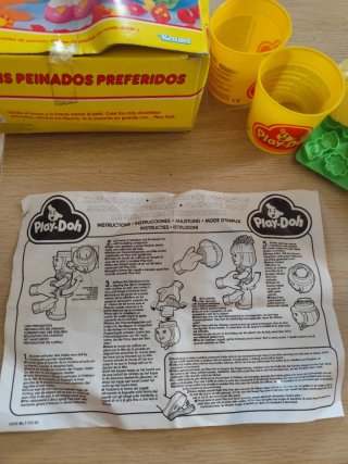 Play-Doh Mis Peinados Preferidos 1991 Vintage