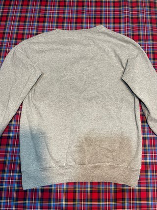 Sudadera Tommy Jeans Gris Logo Frontal