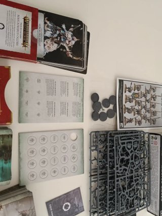 Lote Warhammer Age of Sigmar Cartas y Libros