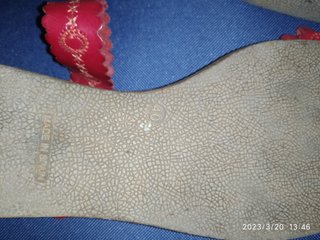 Sandalias Moda de España Talla 40 Rojas