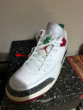 Jordan Zapatillas Blancas y Rojas