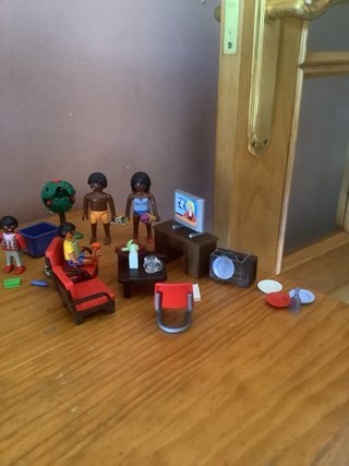 Lote Playmobil sala de estar