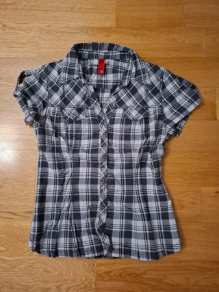 Camisa de cuadros mujer talla 36