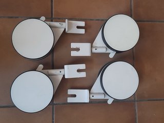 Ruedas Ikea MOSVIK con freno (4 uds)