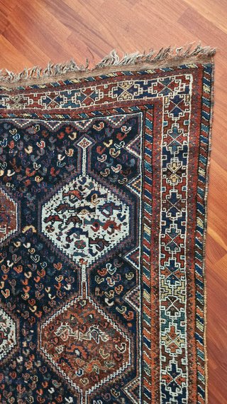Tappeto Persiano Qashqai Lana 150x220cm