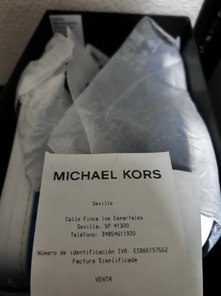 Zapatillas Michael Kors Azul