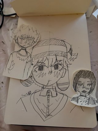 Mini dibujos + Dibujo grande