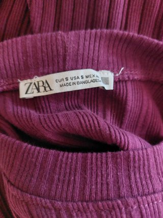 Mini abito Zara viola