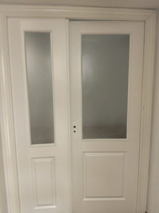 Puertas de interior blanca de madera