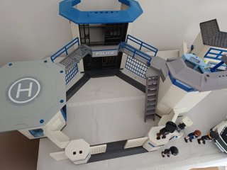 Lote Playmobil Comisaría y prisión