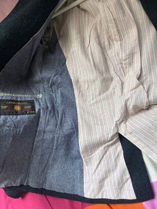 Chaqueta Zara Hombre Gris