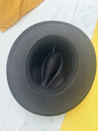 Sombrero Fedora con Brillos Plata Tornasol