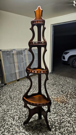 Mueble rinconera de madera