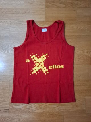 Camiseta sin mangas roja mujer España