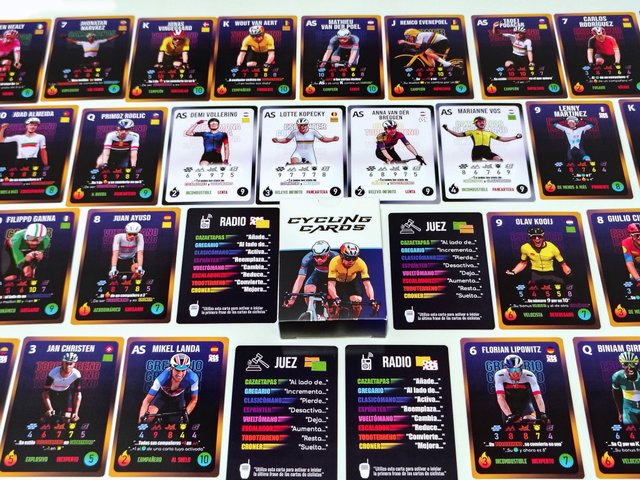 Cycling Cards 3 - Baraja cartas ciclismo