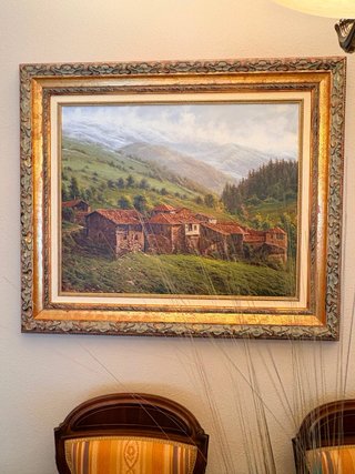 Cuadro Pintura Picos de Europa
