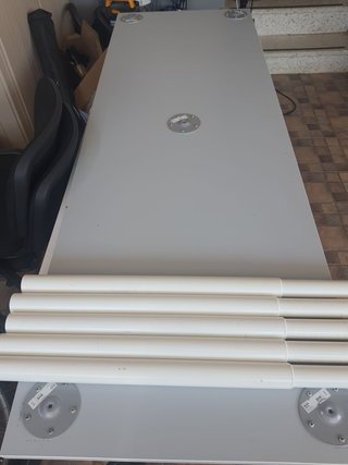 Mesa multifuncional blanca