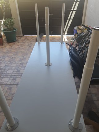 Mesa multifuncional blanca
