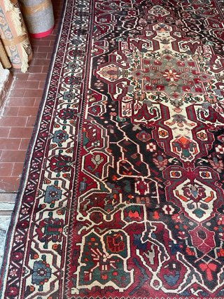 Tappeto Heriz Iraniano Fatto a Mano 295 x 160