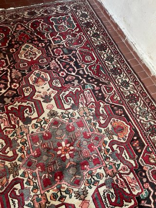 Tappeto Heriz Iraniano Fatto a Mano 295 x 160