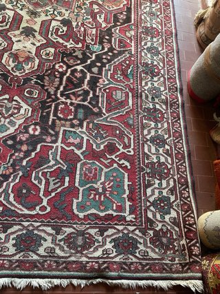 Tappeto Heriz Iraniano Fatto a Mano 295 x 160