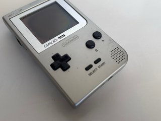 Nintendo Game Boy Pocket Plata y carcasa