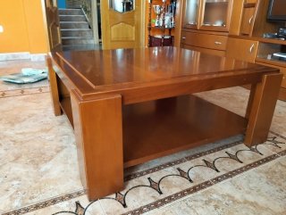 Mesa de centro de madera