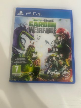 PS4 Plants vs Zombies Garden Warfare