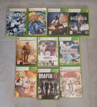 Varios juegos de la Xbox 360