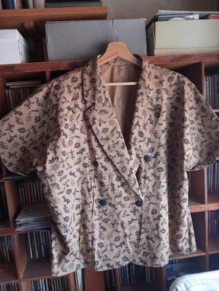 Blazer estivo vintage fantasia