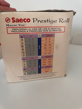 Saeco Magic Vac Envasadora + Rollos