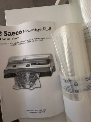 Saeco Magic Vac Envasadora + Rollos