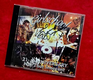 CD Girlschool - 21st Anniversary Firmado