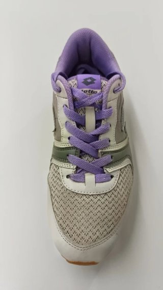 Scarpe Sportive Lotto Taglia 39 Grigie e Viola