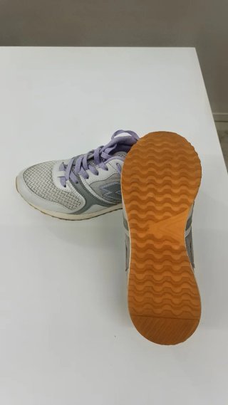 Scarpe Sportive Lotto Taglia 39 Grigie e Viola