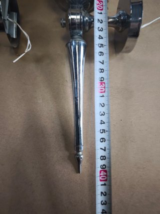 Apliques de pared estilo antorcha (2 unidades)