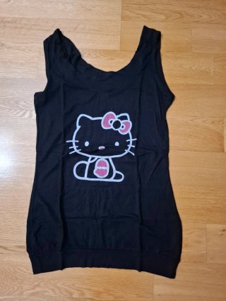 Camiseta sin mangas Hello Kitty mujer